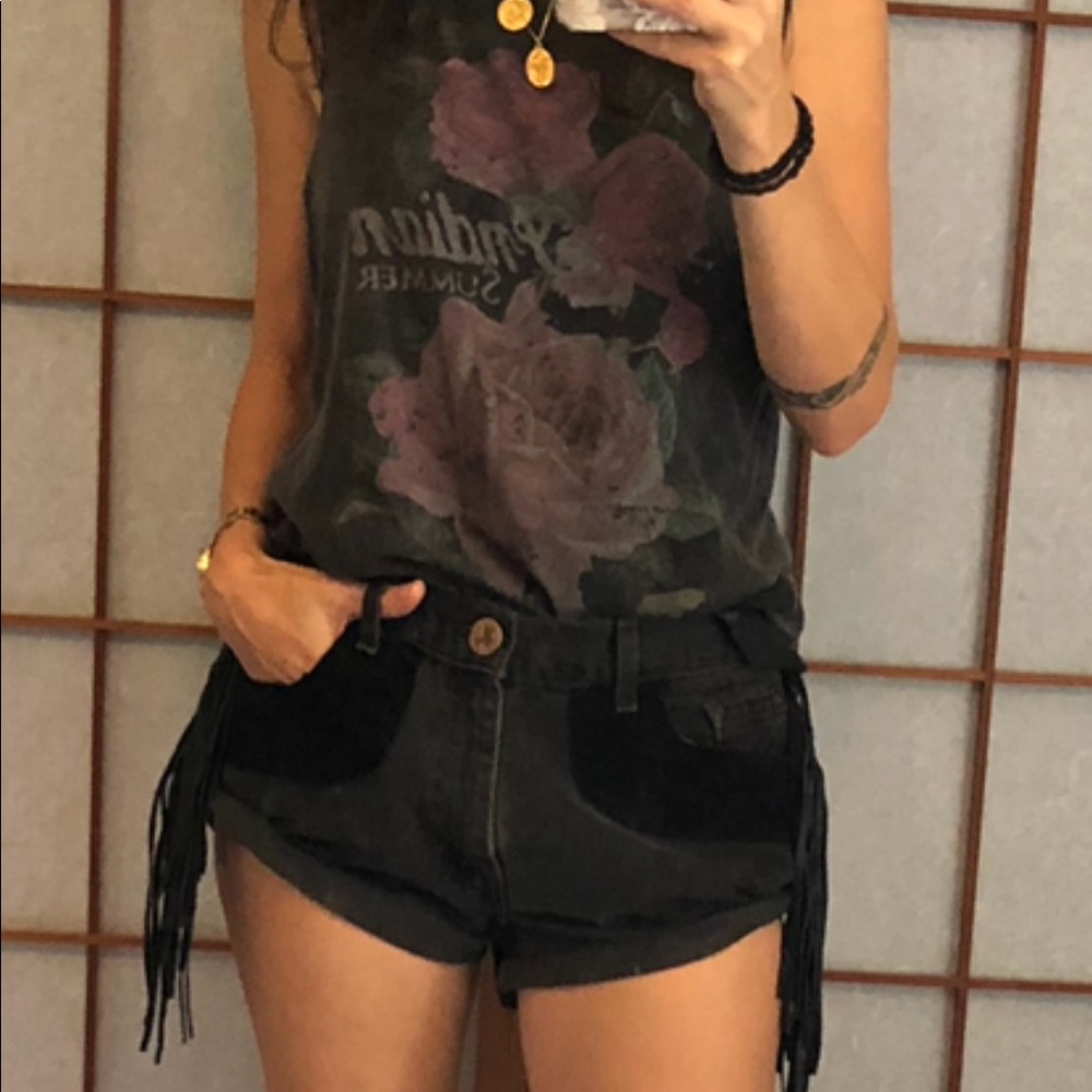 One teaspoon Western Bandits Black size Small